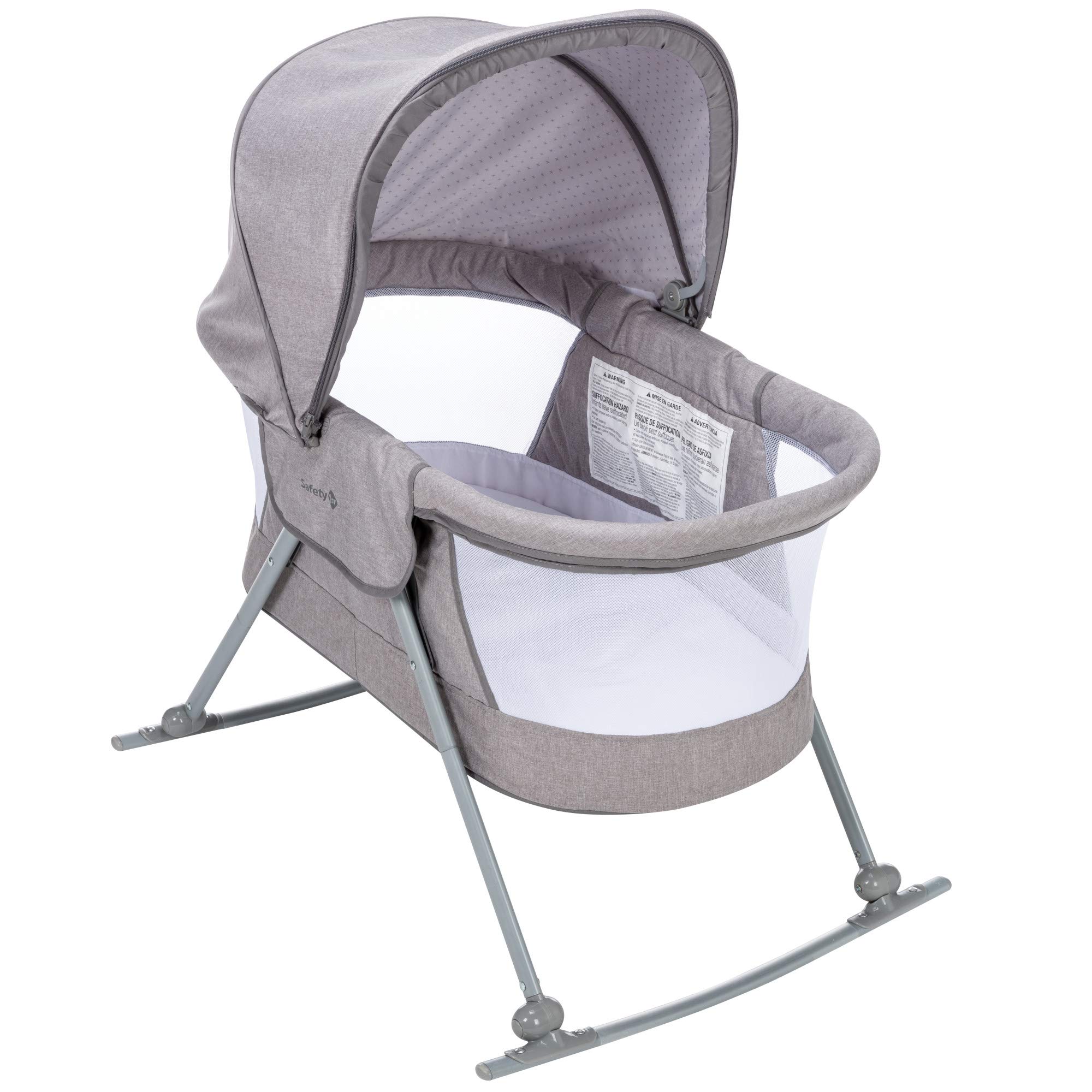 Safety 1st Nap and Go Rocking Bassinet, Star Gazer Image Safety 1st Nap and Go Rocking Bassinet, Star Gazer Image