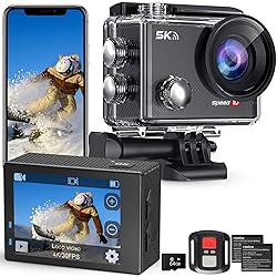 Hiicam Speed 10 Action Camera 5K 30FPS Waterproof