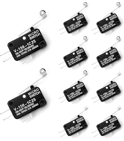 Amazon.com: NDZZQBPGO Switch LOT 5 XV-156-1C25 No+NC Basic Micro