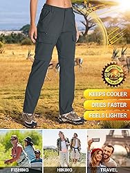Womens Hiking Pants Convertible Quick Dry Stretch