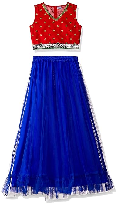 Girls' Regular Fit Ghagra Choli