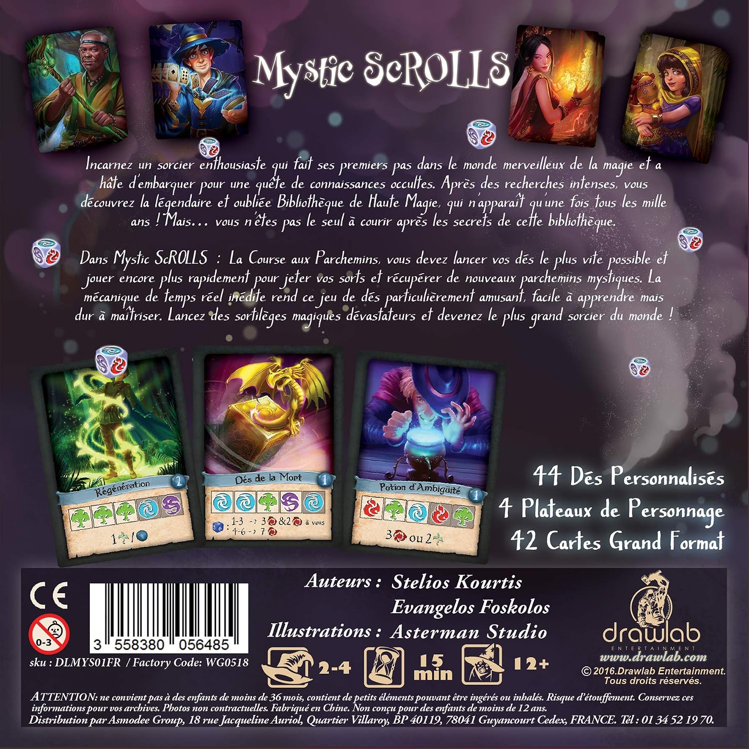 Asmodee - Mystic Scrolls: The Parchment Race, 2-4 Players, Age 12+, Mehrfarbig - Image 4
