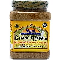 Rani Garam Masala Indian 11 Spice Blend 1lb (16oz) 454g ~ Salt Free | All Natural | Vegan | Gluten Friendly | NON-GMO…