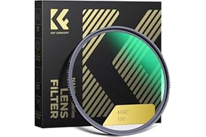 K&F CONCEPT 67mm UV Lens Filter - HD MCUV Scratch-Resistant Ultraviolet Protection Filters for DSLR Camera Lens Nanotech Coat