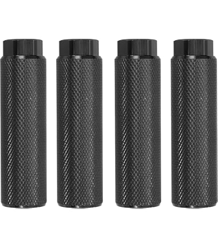 Paire De Pegs BMX Odyssey Graduate - Chrome Old School - Noir - Neuf