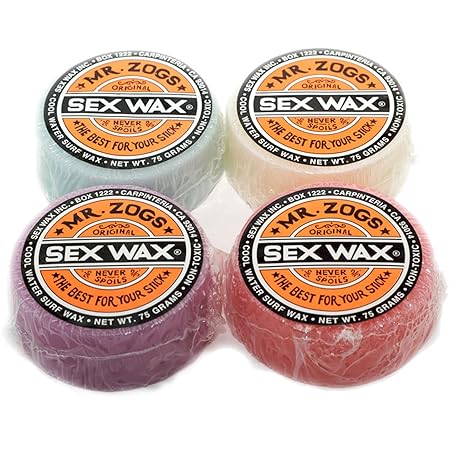 Sex Wax Herren Surfzubehör Original orange cool