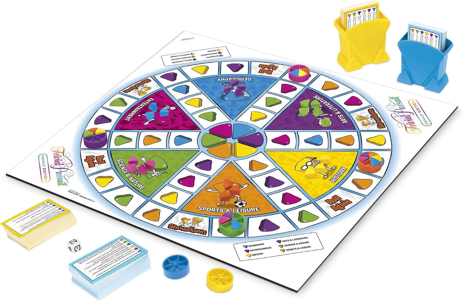 Hasbro Gaming Trivial Pursuit Family Edition Adult Game, Blue, Moyen - Image 3