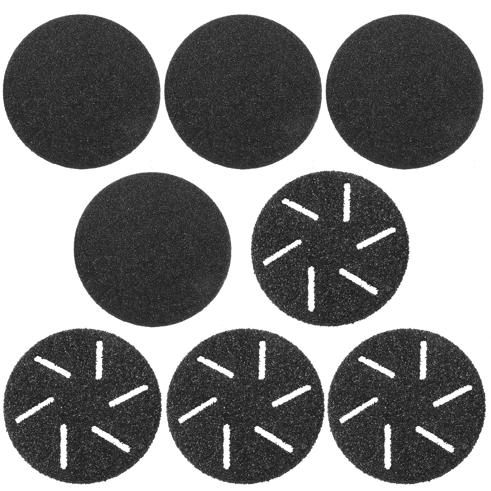 ECSiNG 8PCS Replacement Grinding Heads Foot Care Tool Compatible with Asiaark Electric Foot Callus Remover Pedicure Tools 100 Grit & 60 Grit