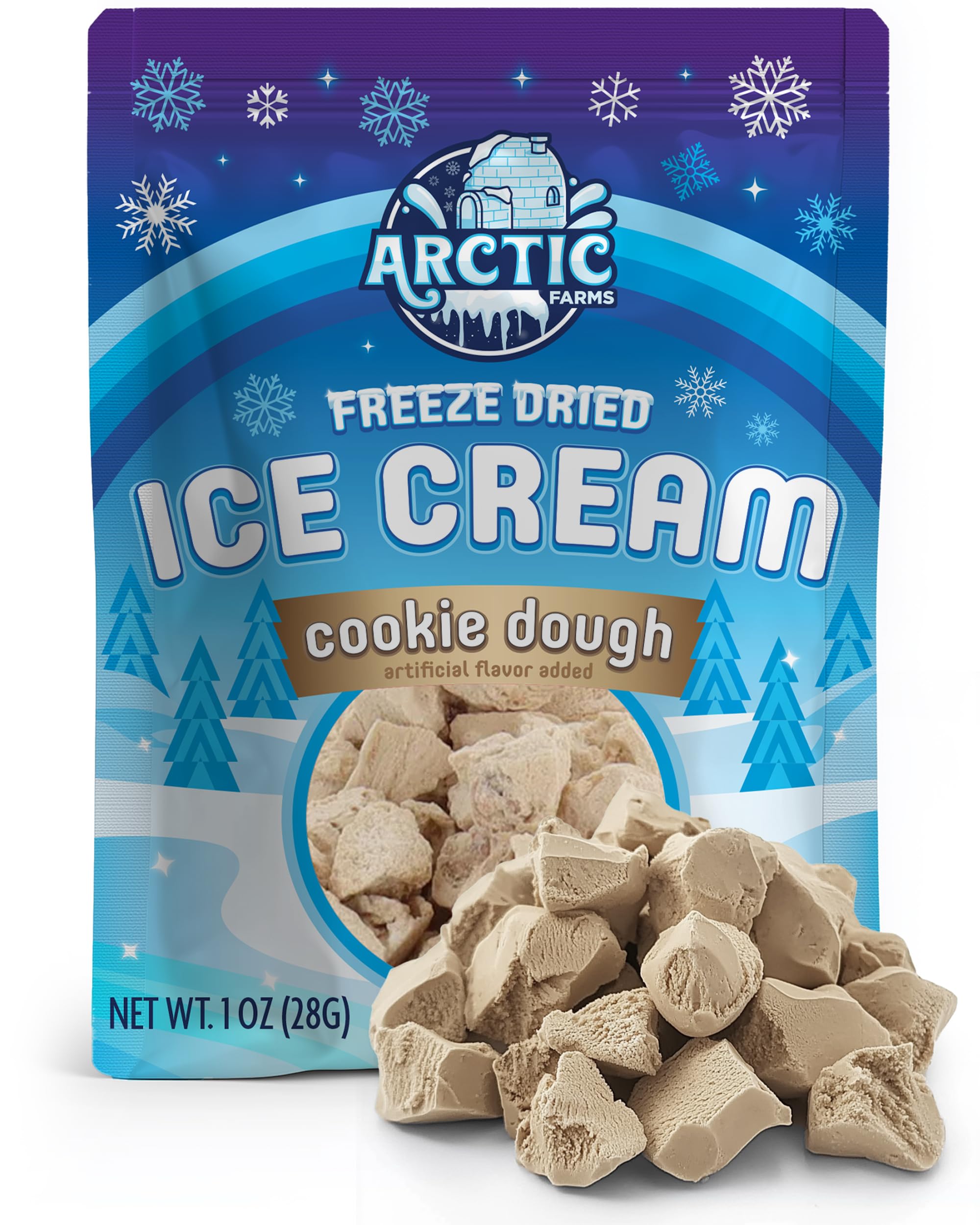 Arctic Farms Freeze Dried Ice Cream that Does Not