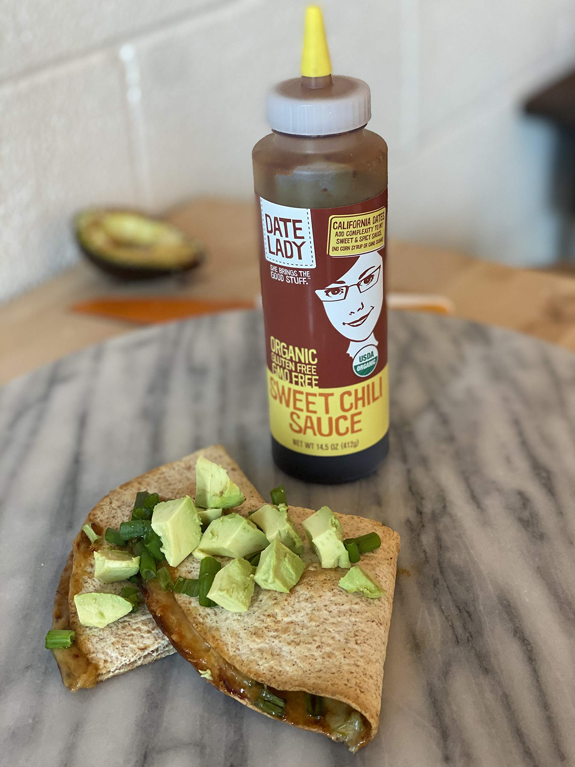 Date Lady Organic Sweet Chili Sauce No Corn Syrup or Cane Sugar No