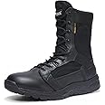 IODSON Men's 8'' Military Tactical Boot Lightweight Combat Work Boots