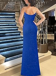 VFSHOW Womens 2024 Sexy Formal Prom Ruched High