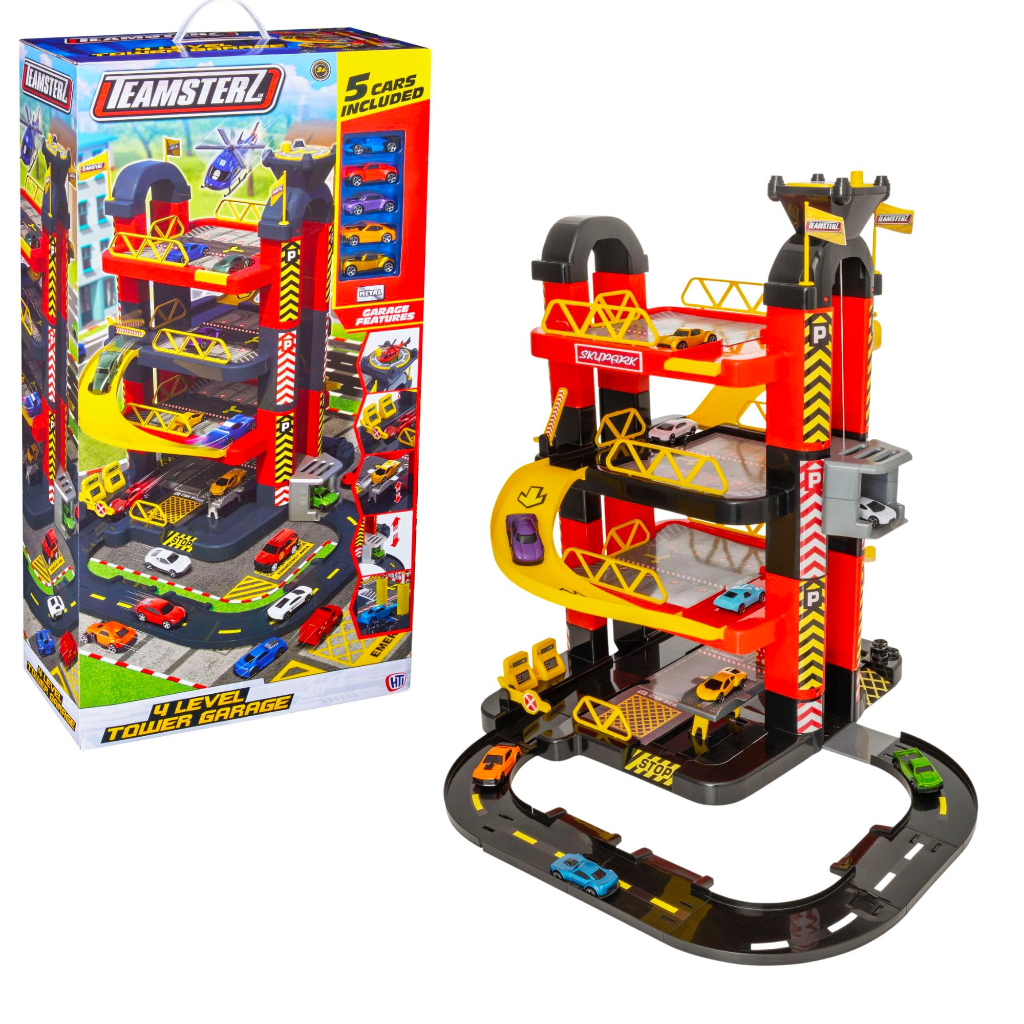 HTI Teamsterz 4 Level Tower Garage