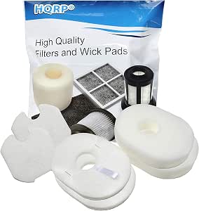 HQRP 2-pack Foam \u0026 Felt Filter Kit 