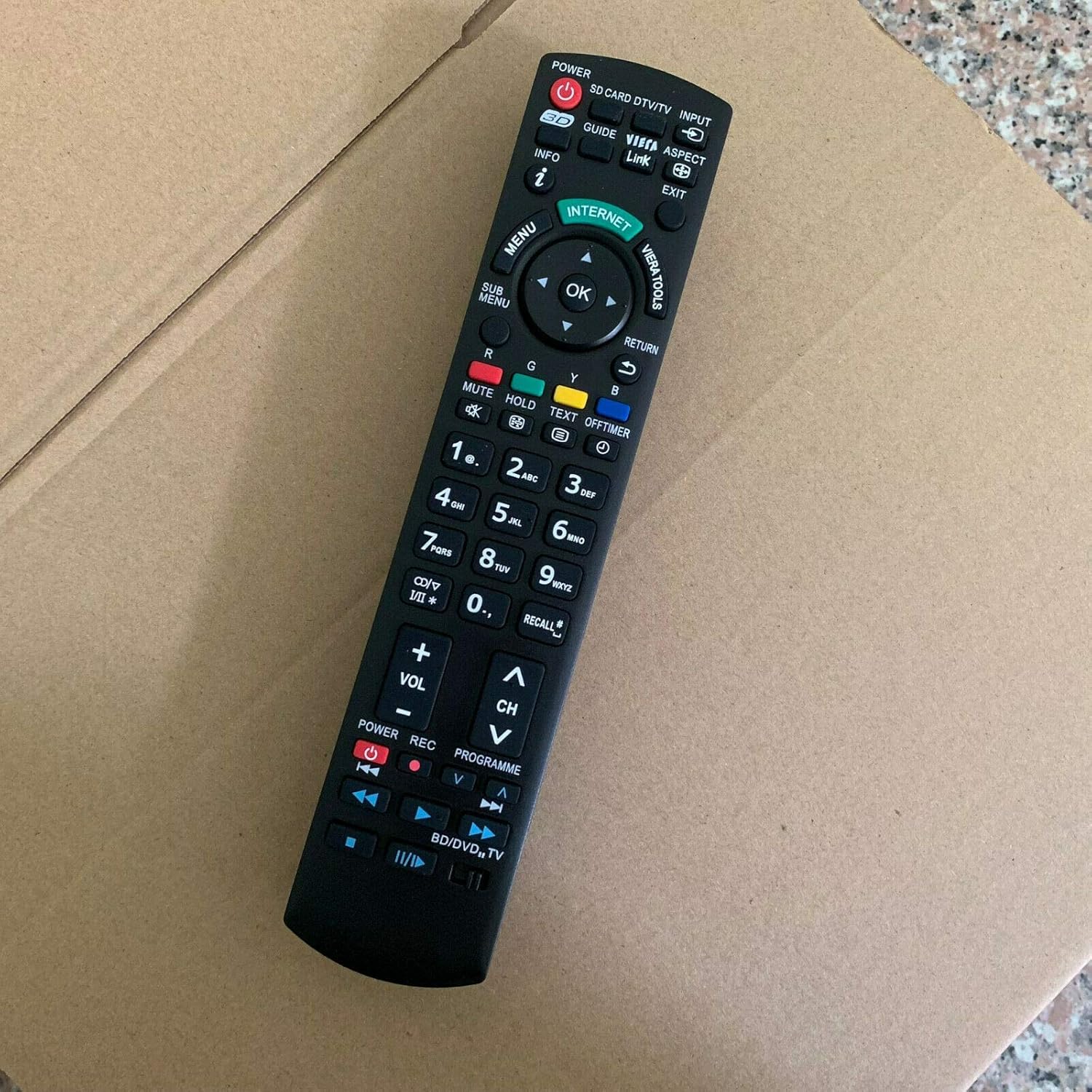 Replacement Remote Control for Panasonic TC32LX14 TC