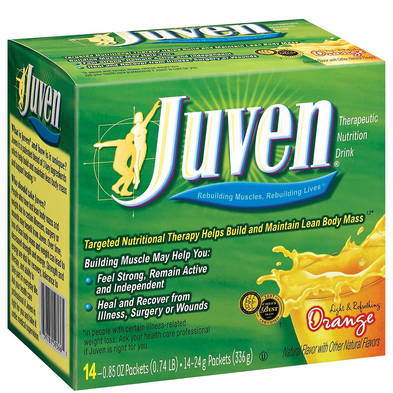 JUVEN ORANGE FLAVOR PKTS (BX) Health & Personal Care