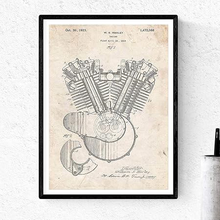 Posters de Patente de Motor