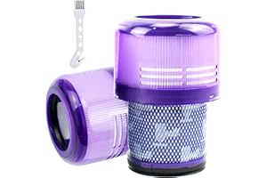 ATXKXE Replacement Filter Fit for Dyson V15 Detect V11 Torque Drive V11 Animal V11 Complete V11 Extra Cordless Vacuum # 970013-02，2 Pack
