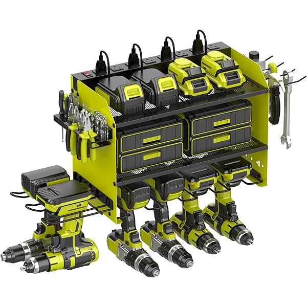 Vinyl Decal Sticker For RYOBI Tools - 4x1 Inch, Lime Green, Customize Your Gear!