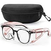 UNCO- Safety Goggles Over Glasses, Protective Goggles, Safety Goggles Anti Fog, Work, Safety Glasses Over