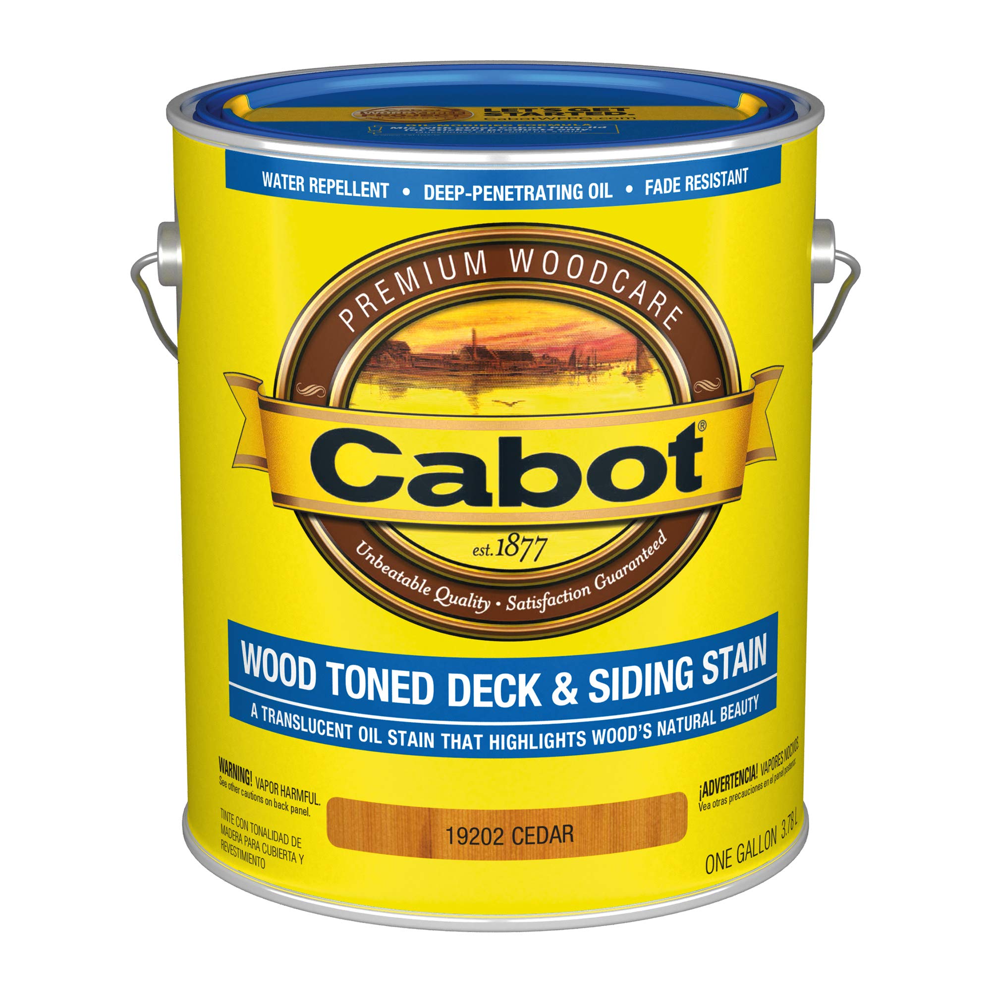 Mua Cabot Wood Toned Stain + Sealer, Low VOC Exterior Natural Wood