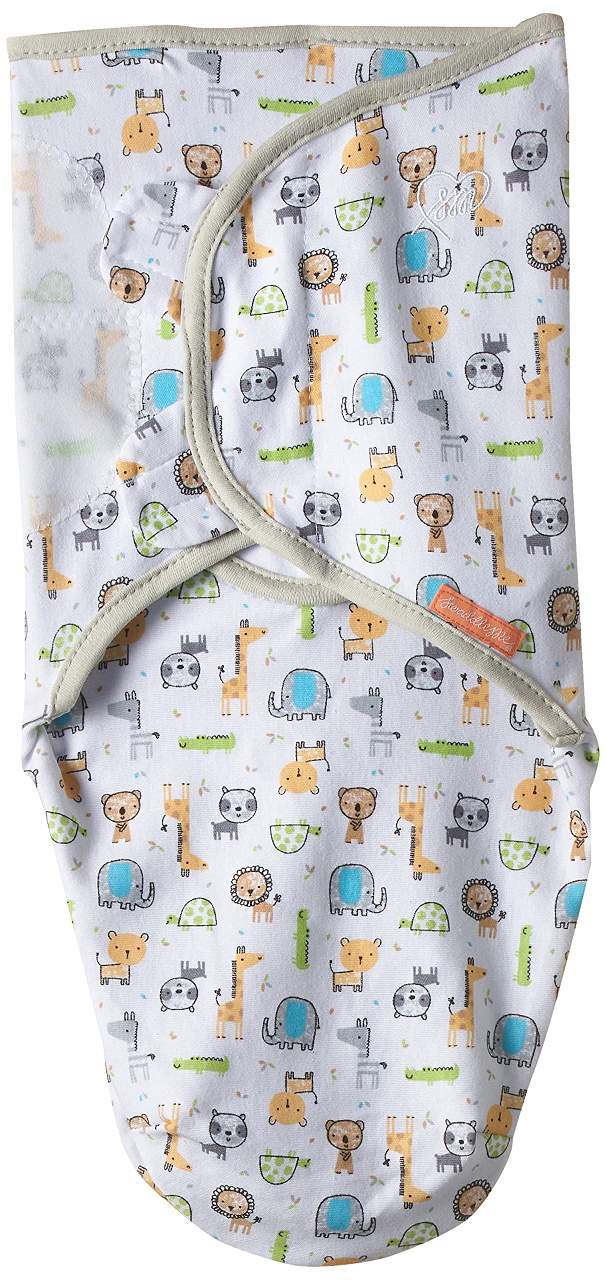 Summer Infant Swaddle Me Baby Blanket Wrap | Safari Excursion Swaddle Blanket (0-3 Months)