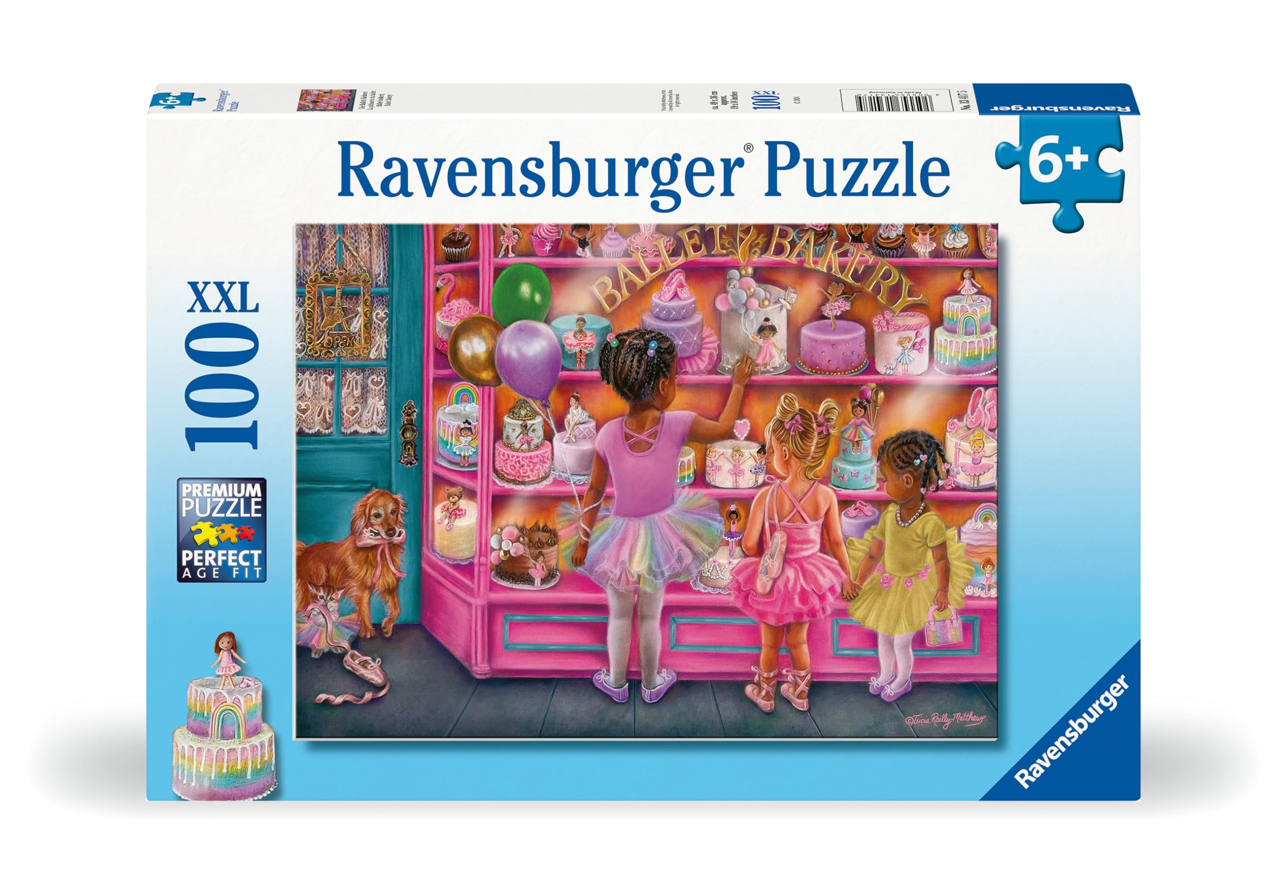 Ravensburger Ballet Bakery 100 Piece Jigsaw Puzzle for Kids Age 6 Years Up - Girls Gifts