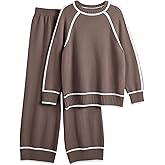 LILLUSORY 2 Piece Knit Lounge Set Womens Matching Sweater Sets