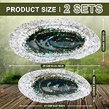 Huquary 2 Sets Bee Watering Station Butterfly Waterer Feeder Bath Bowl 40 Beads view 2