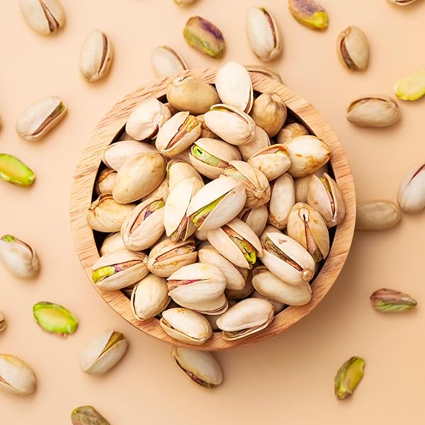 YUPIK DRY ROASTED SALTED PISTACHIOS, IN SHELL, 2.2 LB (35.2 OZ), GLUTEN-FREE, KOSHER, CRUNCHY NUTS FROM CALIFORNIA, LIGHTLY SALTED, OIL-FREE, SOURCE OF FIBER & IRON, SAVORY SNACK ONCE SHELLED