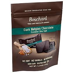 Bouchard Belgian Dark Chocolate with Caramel & Sea