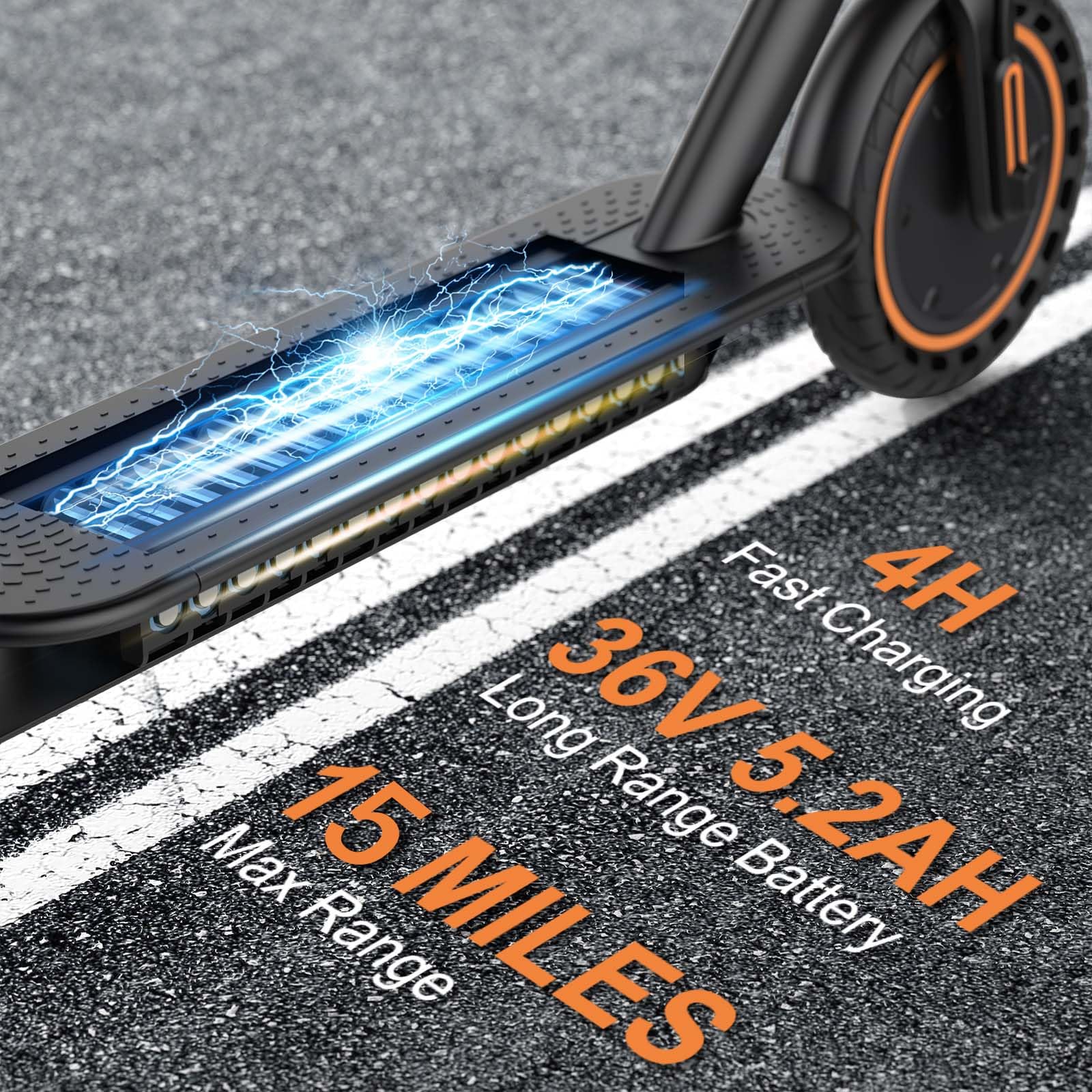 VOLPAM Electric Scooter, 350W/500W Powerful Motor, 8.5