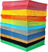 Craft UK 2348-200 C6 Envelopes 200 Assorted Vibrant & Deep Colours view 2