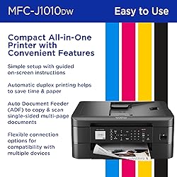 Brother MFC-J1010DW Wireless Color Inkjet