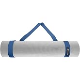 ProsourceFit Yoga Mat Carrying Sling, Easy Adjustable Carry Strap 152cm Long Cotton - Multicolor