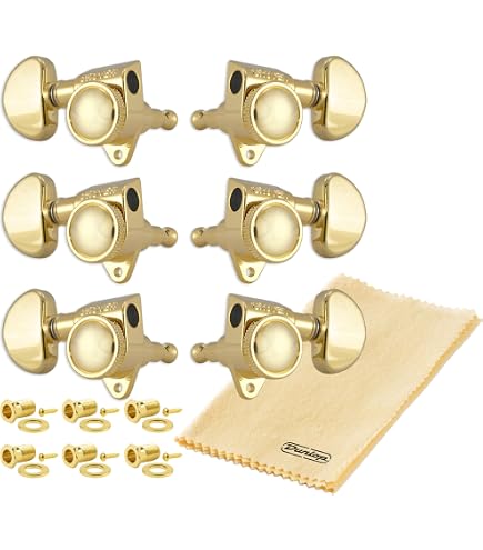 Amazon.com: Allparts TK-7900-003 Grover 3x3 Black Rotomatics