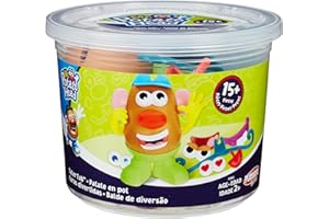 MR POTATO HEAD Mr. Potato Head Tater Tub Toy, Potato Head Set for Kids 2 Years and Up, Includes 17 Parts and Pieces, Toddler Toys