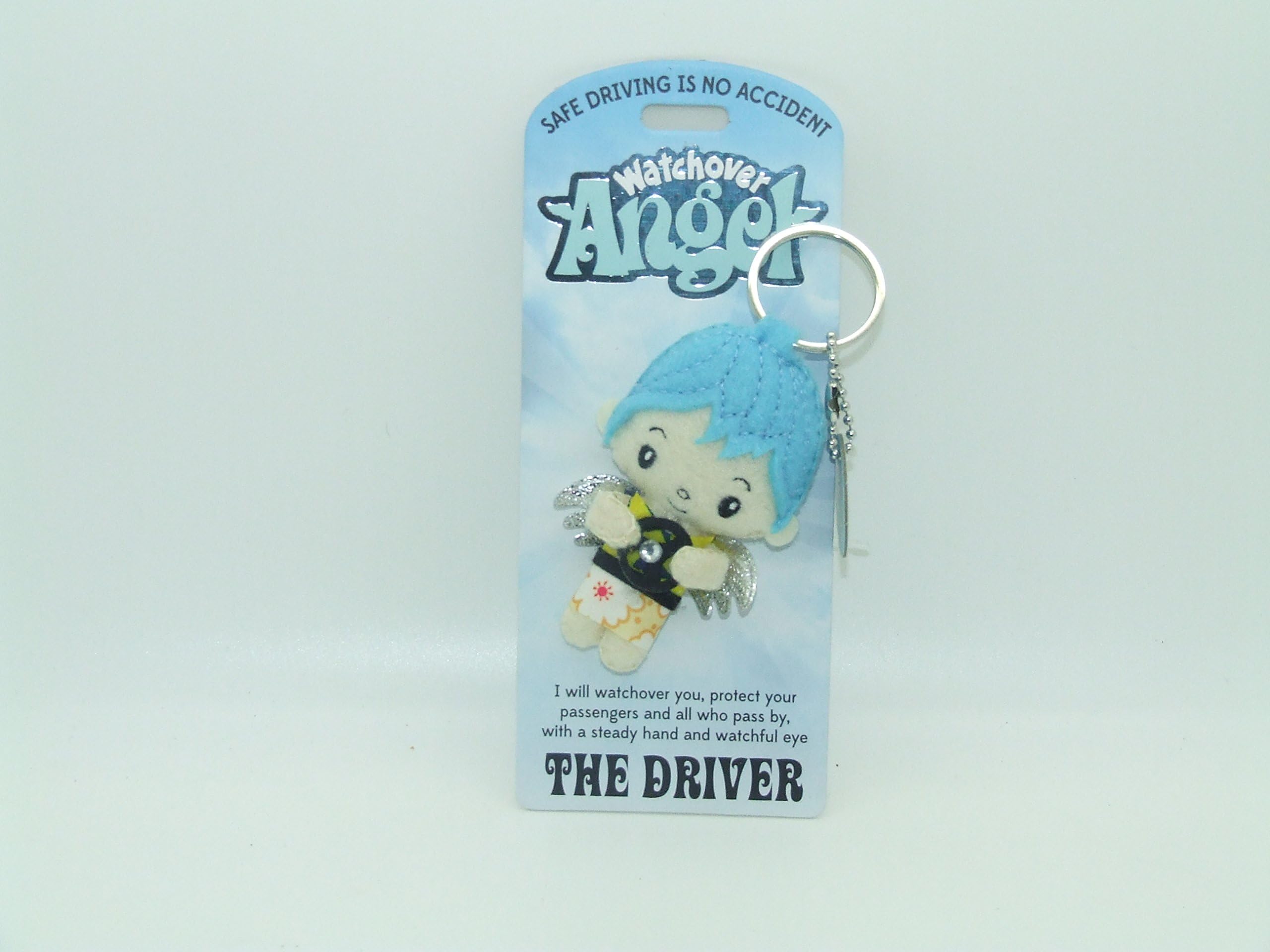 WATCHOVER ANGEL KEYRING BAG CHARM THE DRIVER