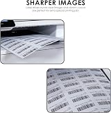 iSOUL 21 Labels Per A4 Sheet 50 Sheets Self Adhesive Inkjet Laser Compatible view 7