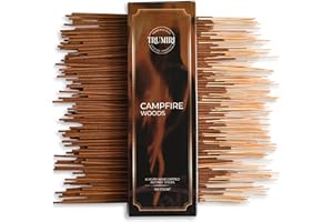 TRUMIRI Campfire Woods Incense Sticks - Pack of 100 Inscents-Sticks - Inciensos Aromaticos para La Casa - Made with Natural Ingredients - Scented Insence Non Toxic Insense Incents