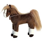 Aurora Breyer Showstoppers 11" American Saddlebred Stuffed Animal | Lifelike horse details inspired by majestic breeds