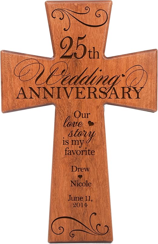 25th anniversary gifts for him amazon