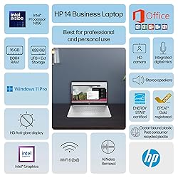 HP 14" Laptop 2025 Business Student Slim