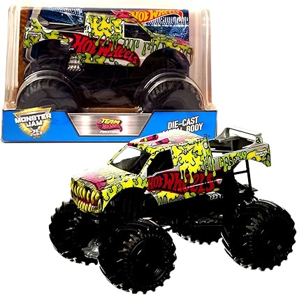 monster jam diecast metal body