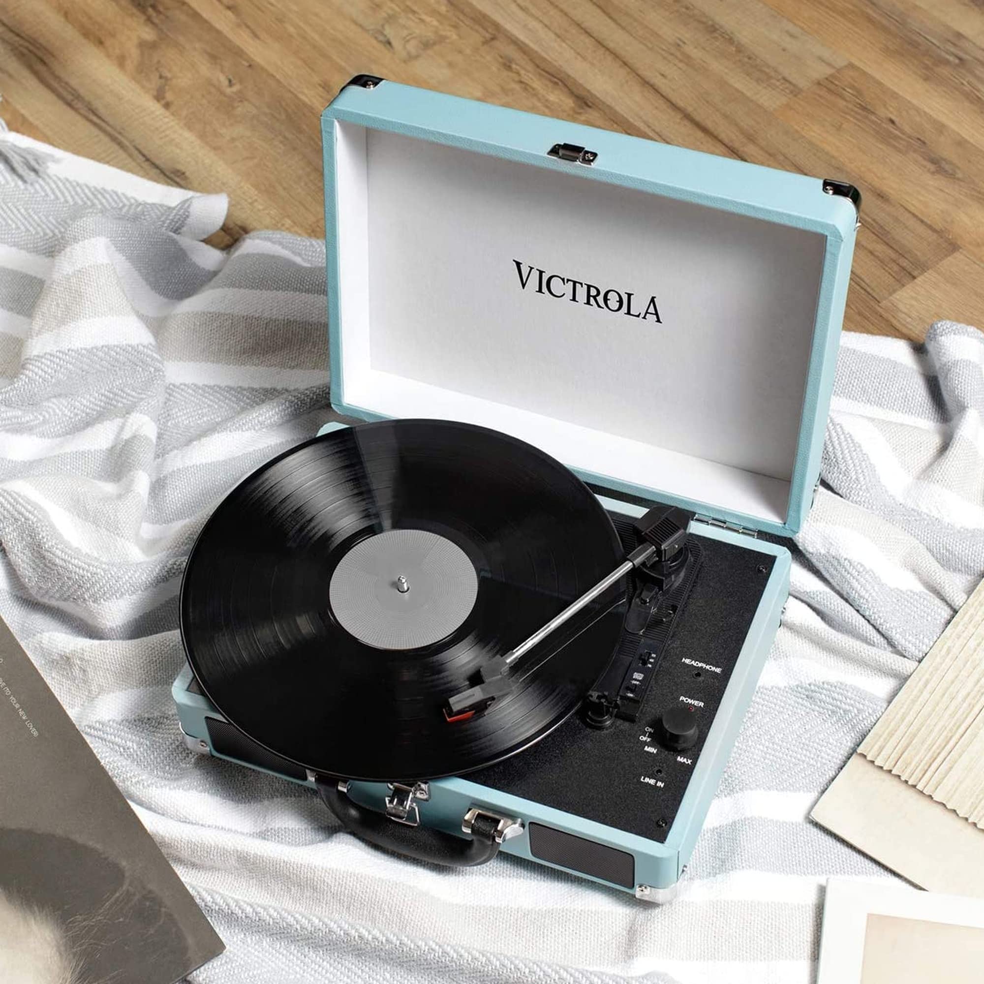 Mua Victrola Journey Portable Record Player â Suitcase 5.0 Bluetooth