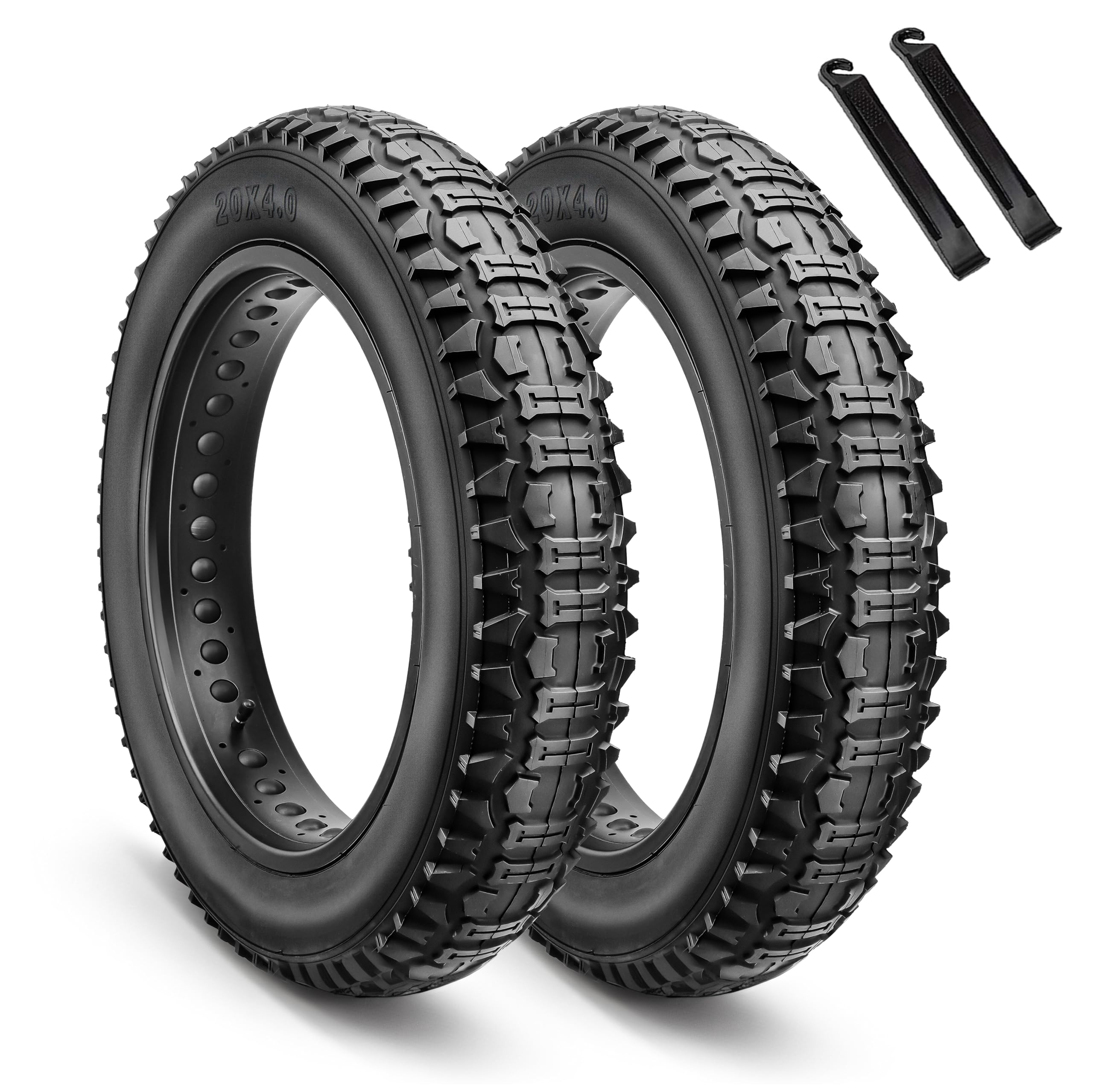 Copertone Pneumatico Bici Fat Bike Slick Kraze 20x4.0 30 Tpi Rigido Kenda 002962075902