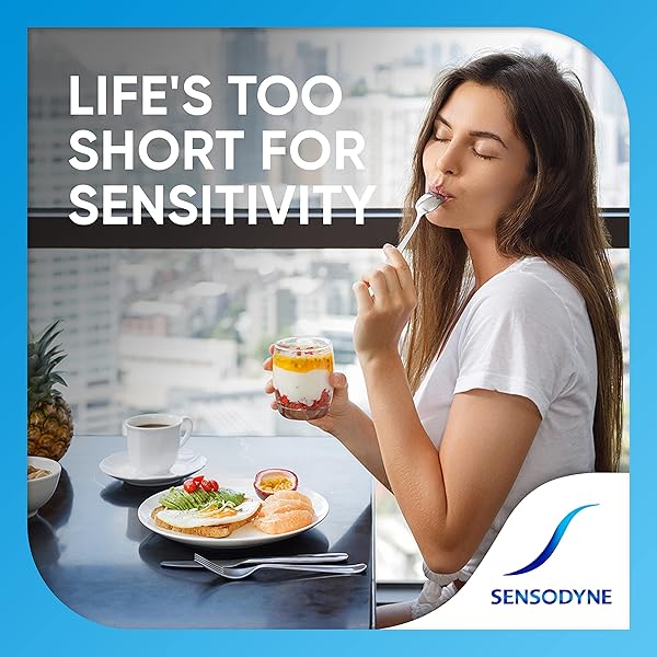 SENSODYNE COMPLETE PROTECTION SENSITIVE TOOTHPASTE FOR GINGIVITIS, SENSITIVE TEETH TREATMENT, EXTRA FRESH – 3.4 OUNCES (PACK OF 2)