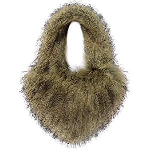 hbbhml Faux Fur Heart Shaped Small Shoulder Bag Fashion Dating Handbag