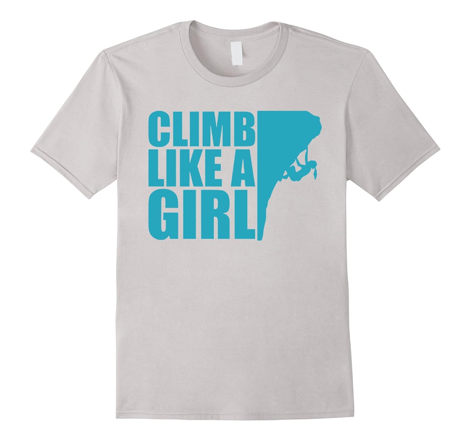 Climb like a Girl TeeShirt Rock Climbing TShirtTD Teedep