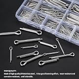 Jttxiu 290 Pcs Stainless Steel Cotter Pins Kit Assortment 24 Sizes view 6